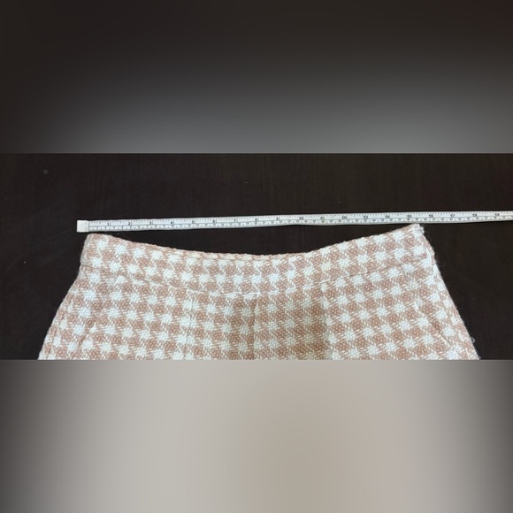 NWOT Lida Kate Houndstooth Wool-blend Shorts Large - Picture 5 of 8
